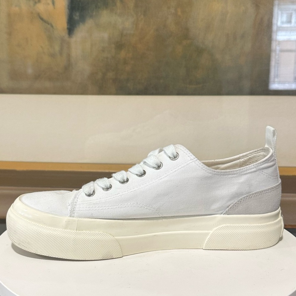 🌸SAM EDELMAN🌸 Sonia Platform Sneakers White Size: 7.5 - Picture 5 of 14